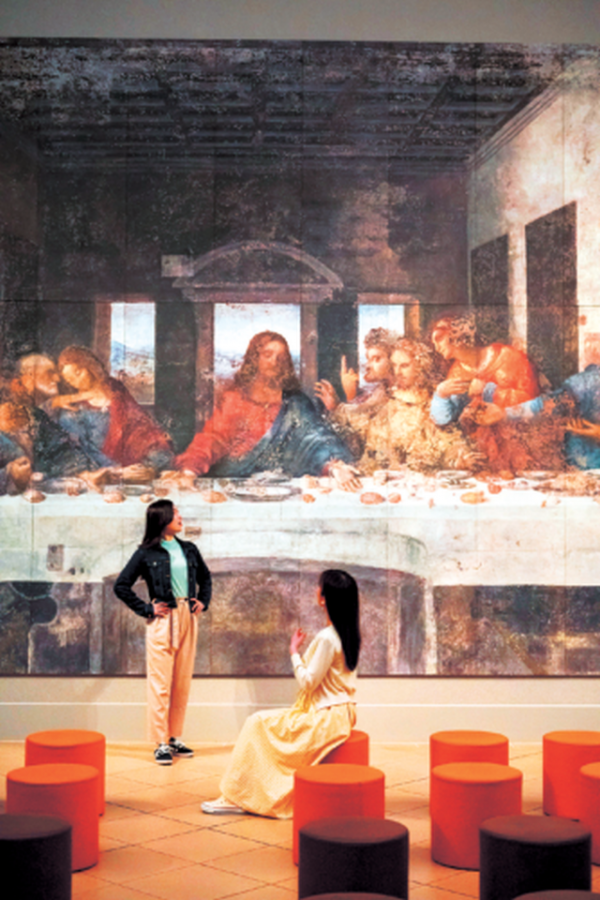 『最後の晩餐』＜修復前＞は必見！