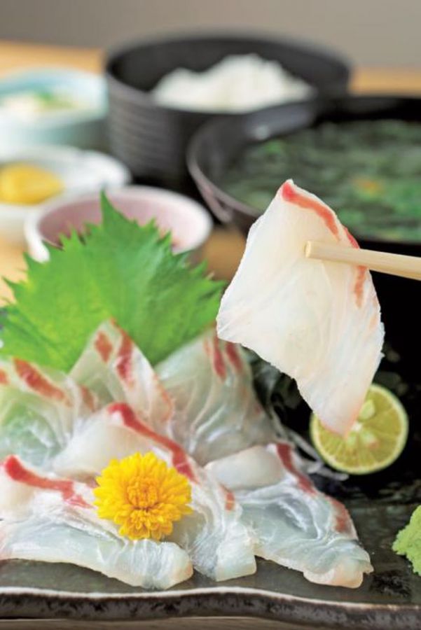 「味処あらし」の天然鳴門刺身定食2310円