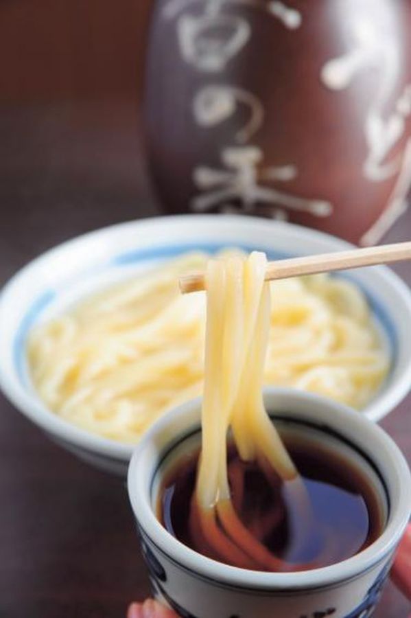 香の香の釜揚げ（釜あげうどん小）300円