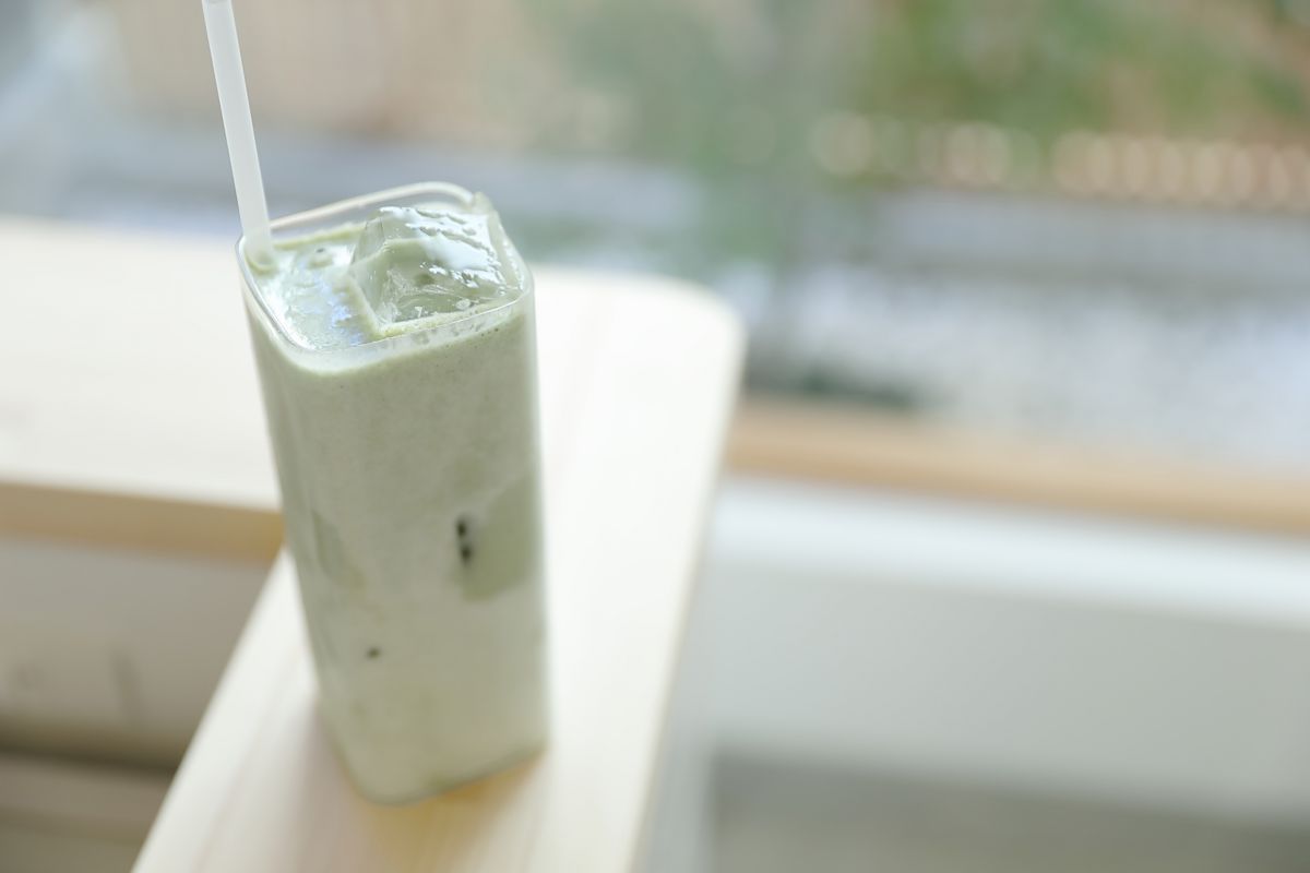 「ヨモギミスカルラテ」650円