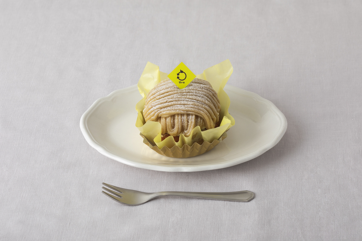 「和栗のモンブラン(茨城産和栗)」(テイクアウト 518円) 店舗名:Ura<グランスタ東京/B1改札内>