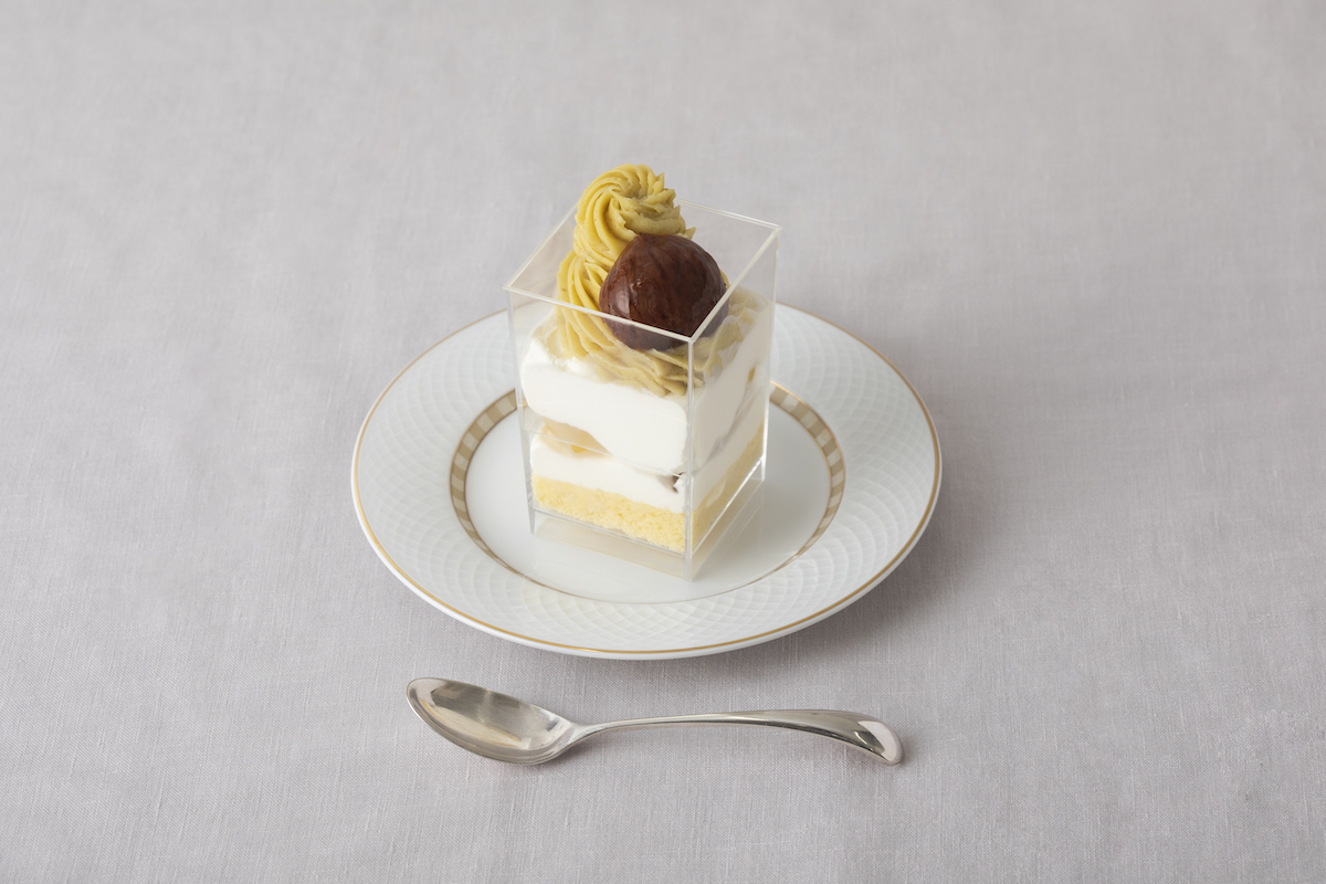  「和栗のモンブラン」(テイクアウト 918円) 店舗名:京橋千疋屋<グランスタ東京/B1改札内>