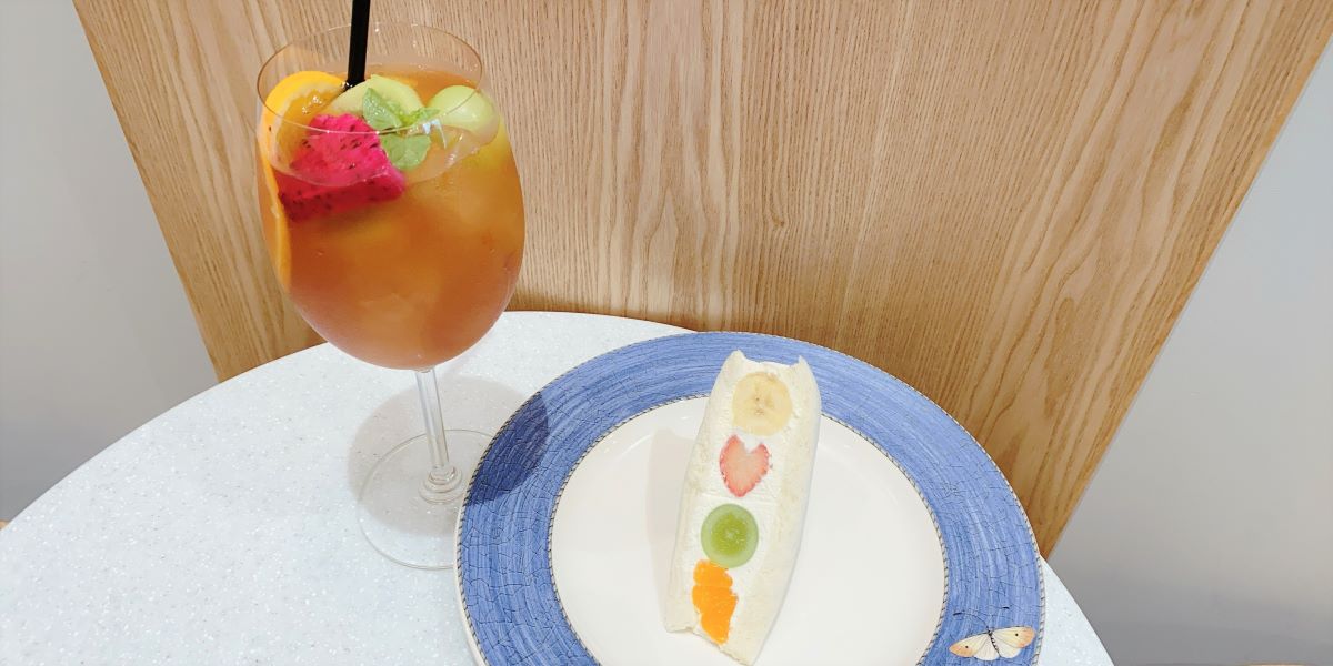 表参道「Maison de L」のラグジュアリー空間で楽しむ、極上フルーツサンド＆ティー
