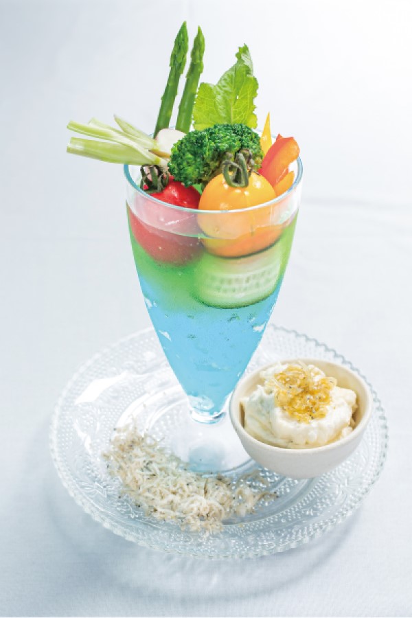 シラスのバーニャカウダ