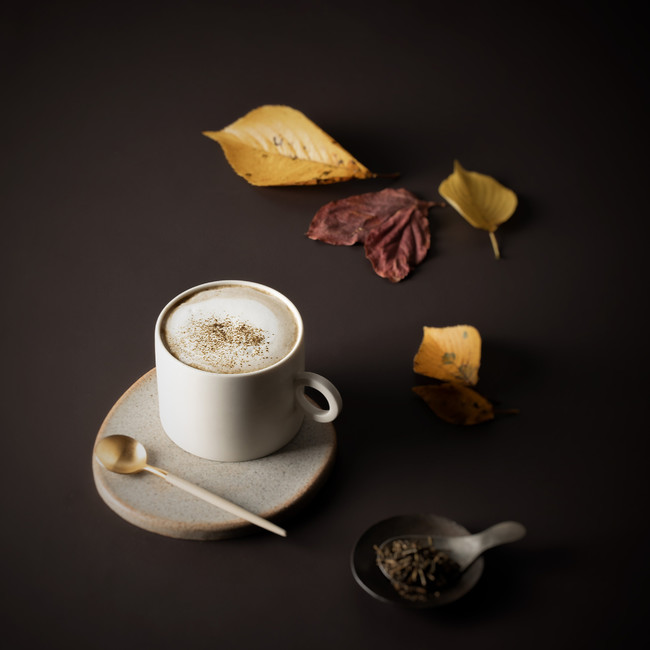 「ほうじ茶ラテ」イートイン490円／テイクアウト480円