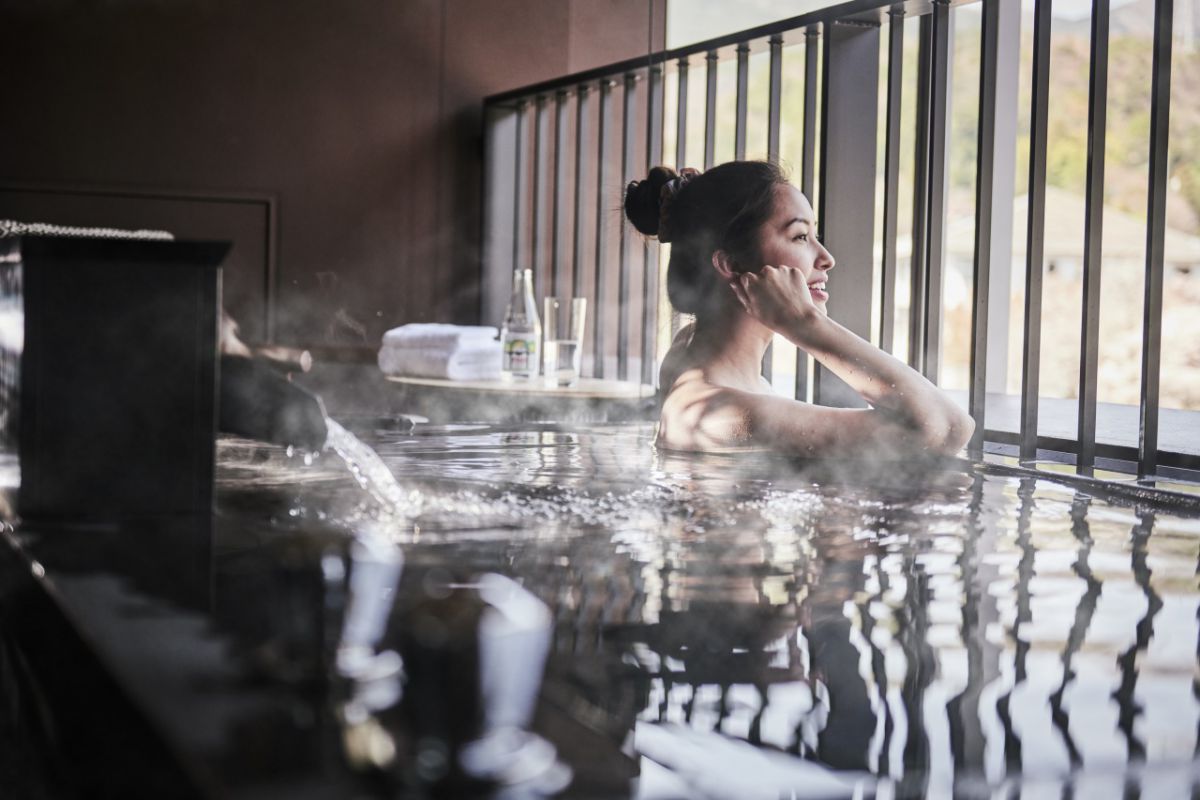 「プレミアスイート」の風呂