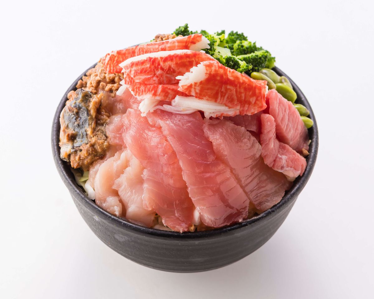 筋肉モリモリ　メガタンパク質もんじゃ1650円（月島名物もんじゃ　だるま／イーストヤード 7階）