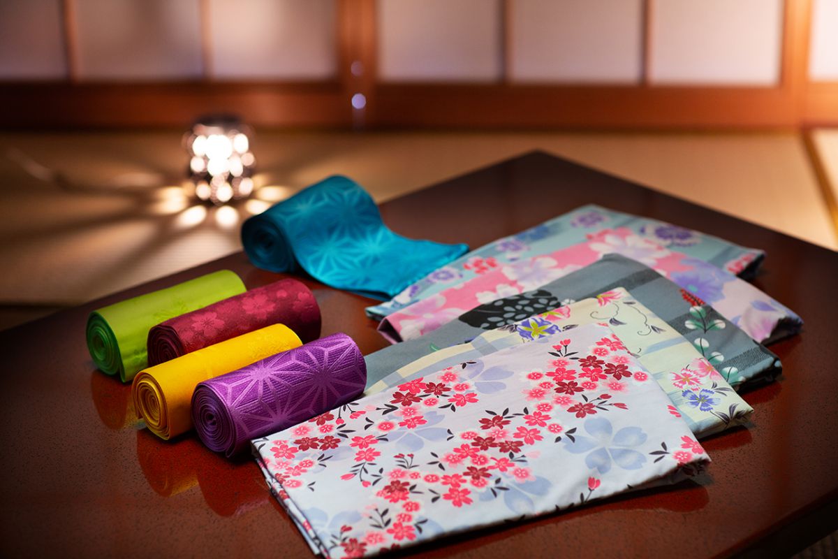 選べる色浴衣＆帯