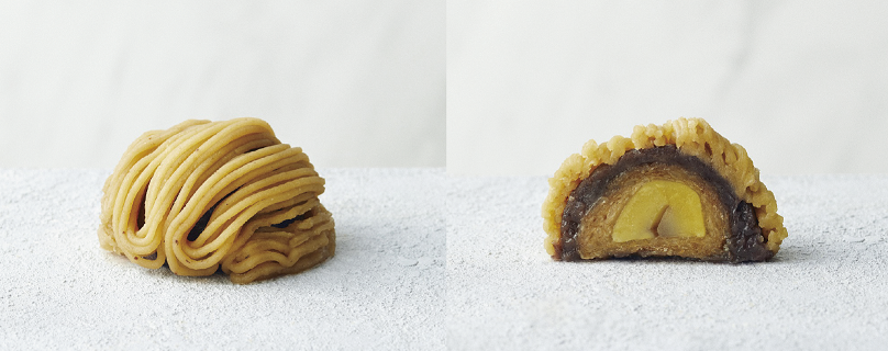 「空いろ」の「おはぎのモンブラン」540円　※エキュート品川限定