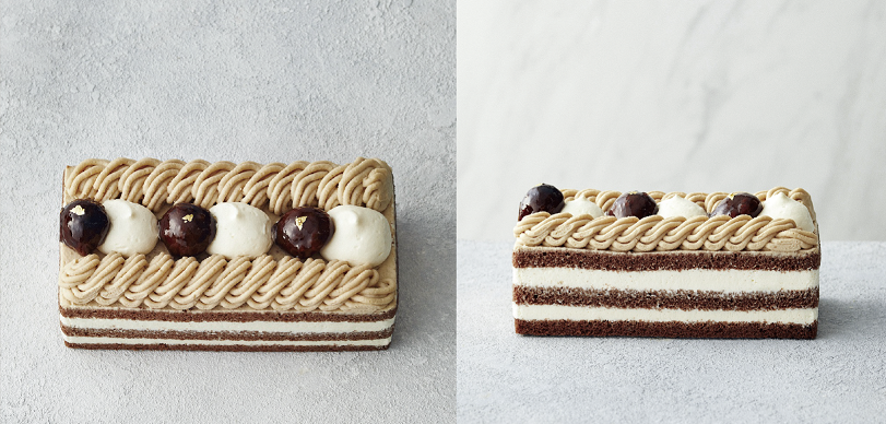 「マイスターシュトュック　ユーハイム」の「マロンケーキ」1944円