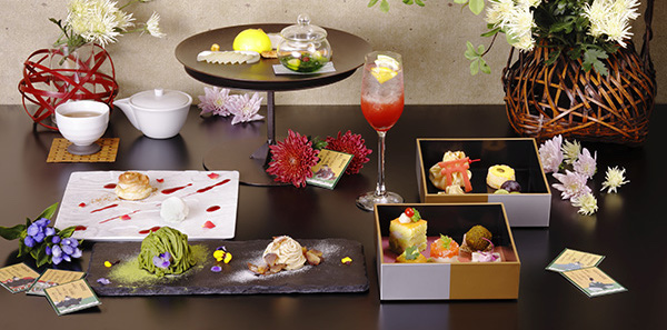 百人一首の秋の歌にちなんだ「秋の百人一首アフタヌーンティー　いまひとたびの」を琵琶湖ホテルにて開催