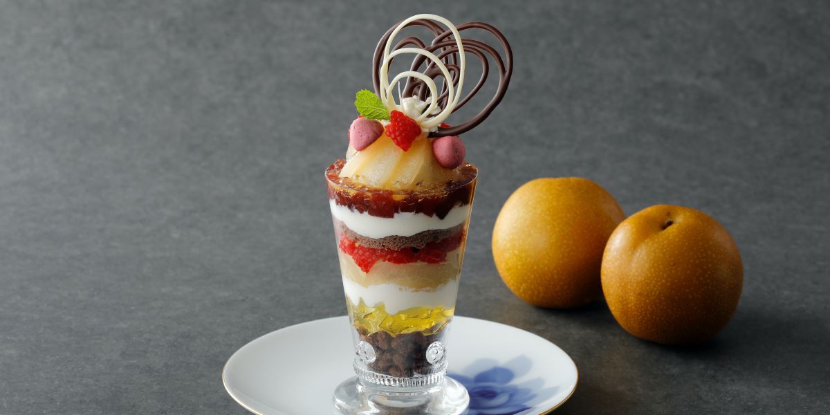 ウェスティン都ホテル京都から京丹後「白岩恒美農園」の梨を使ったラグジュアリーな梨パフェが登場！