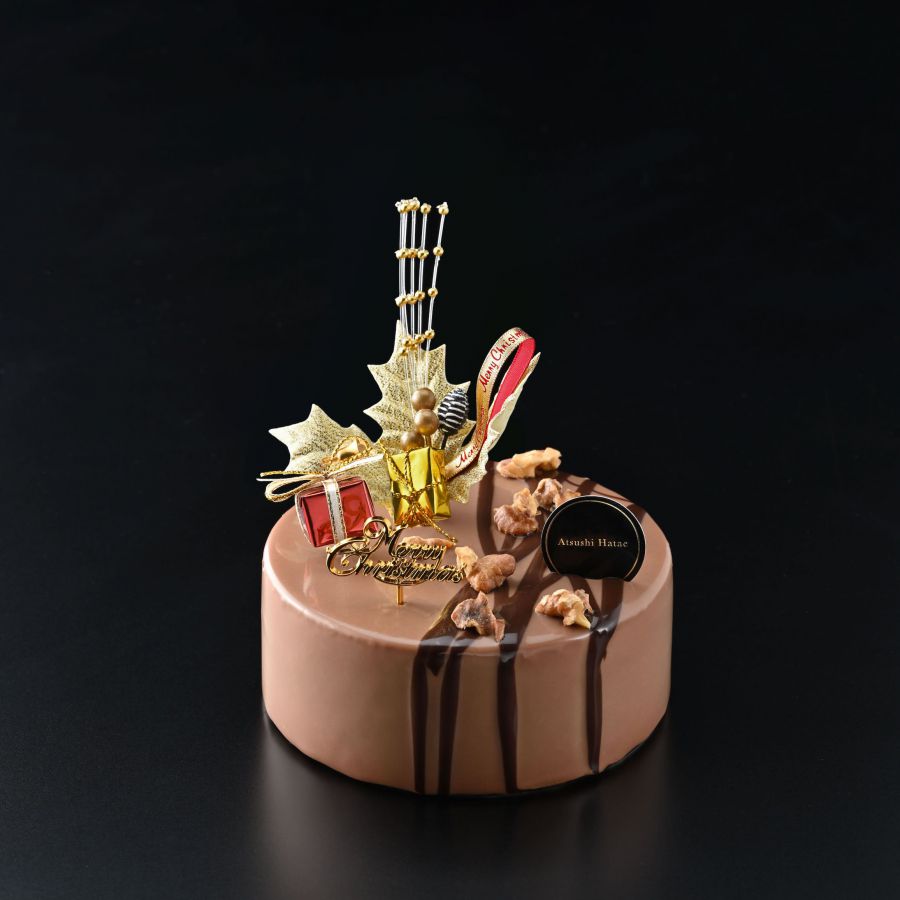 「Atsushi Hatae」ショコラ キャラメル ノワ／φ12cm／4320円