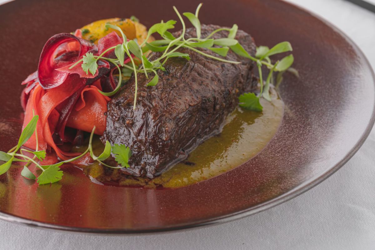 ビストロランチ バベットステーキ チュミチュリソース2600円