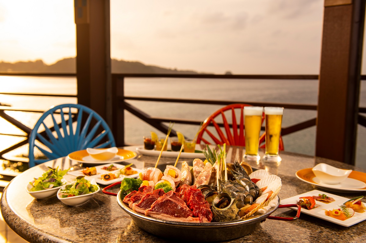 「コーラルシービュー」のBBQ。1人5000円～。木曜定休