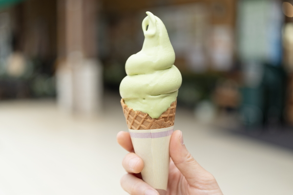 静岡抹茶ソフト400円