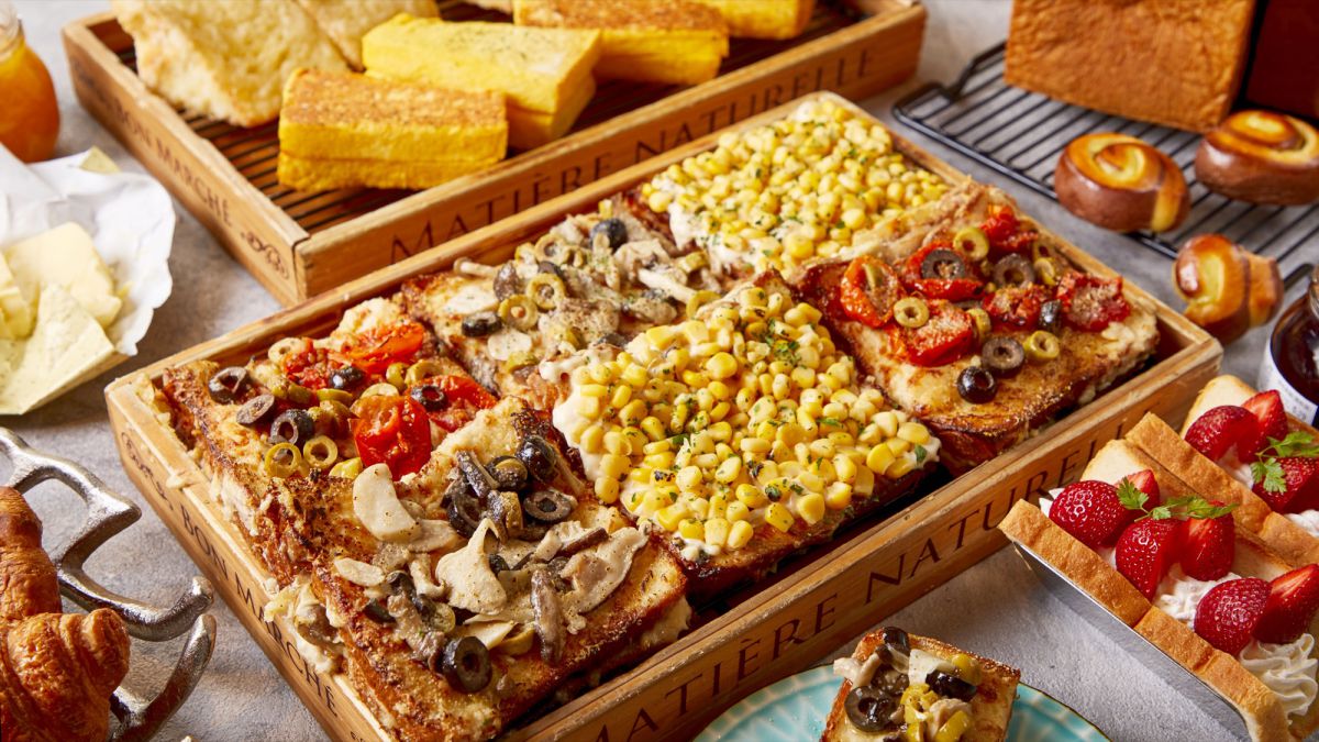 高級食パンのクロックムッシュ