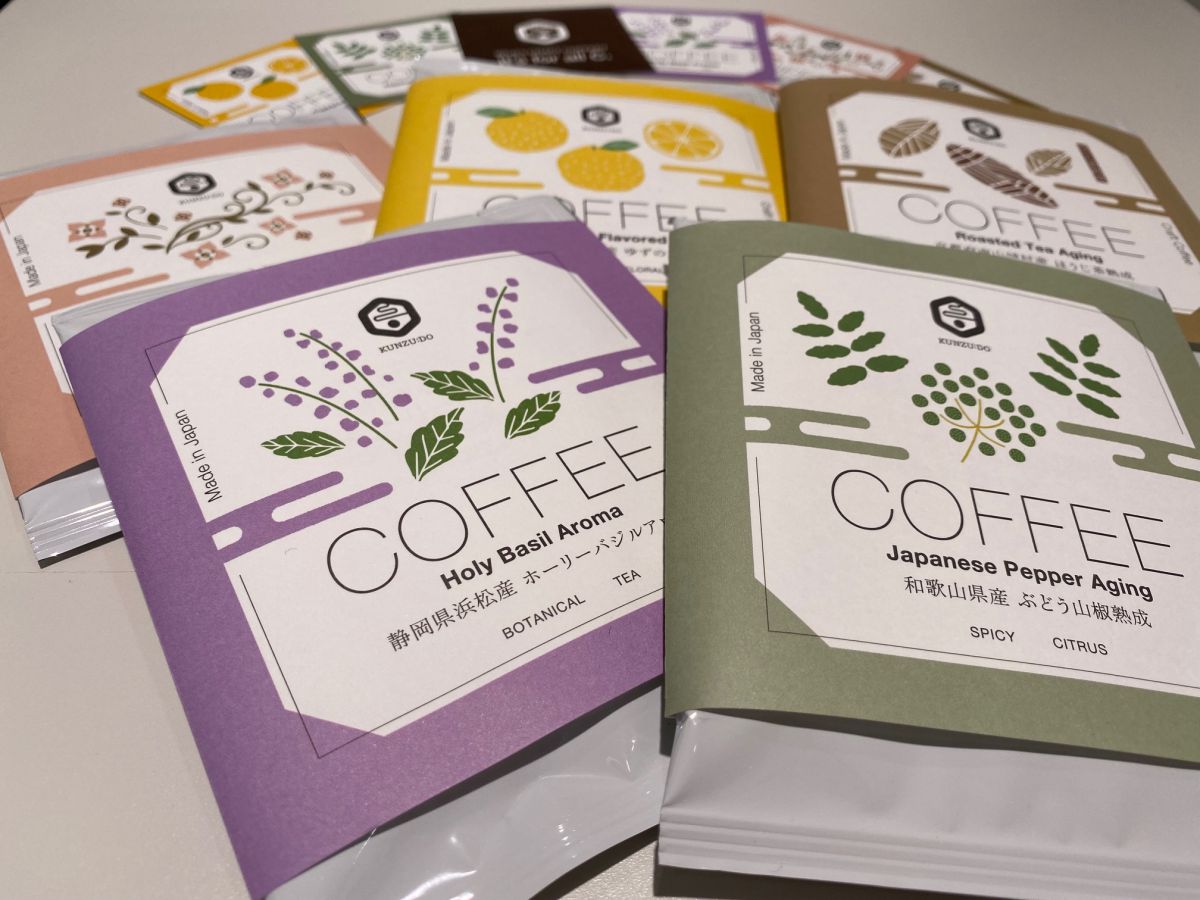 カップ1杯540円〜　ドリップパック各種216円