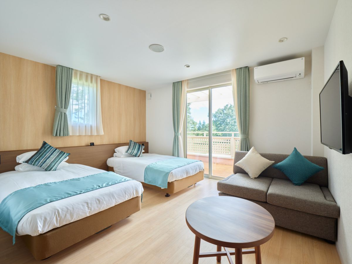 テラス付きプレミアツイン