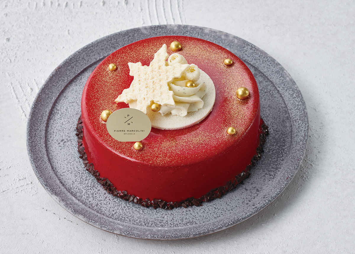 ピエール マルコリー二「ノエル ドゥ ピエール 2021」約直径12.0×高さ4.0㎝ 6588円 ※限定120台