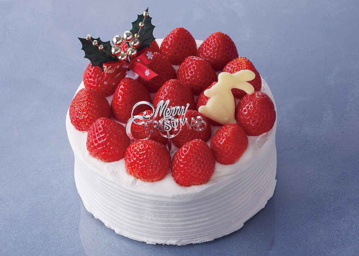 いちびこ「ミガキイチゴ ストロベリーショート」約直径15.0×高さ12.0㎝ 7236円 ※そごう横浜店50台限定販売