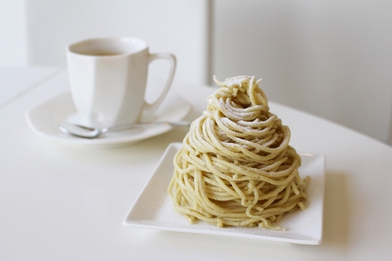 「モンブラン」 539円（テイクアウトの場合は529円）