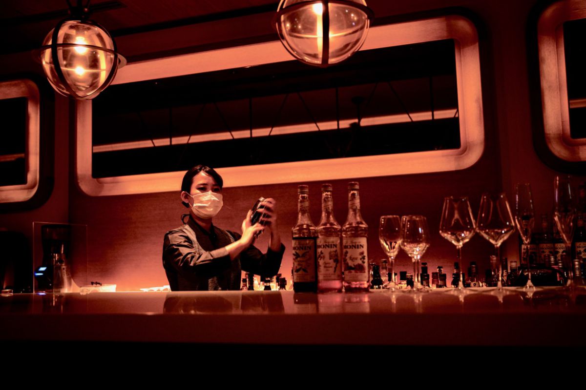 旬の果物を使ったオリジナルカクテルが好評