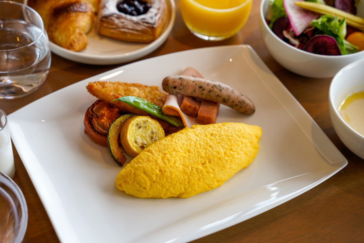 「ホワイトオムレツ」バージョン