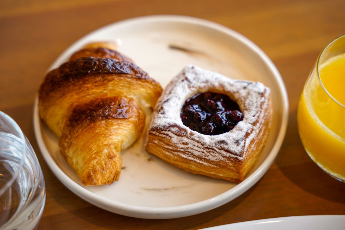 クロワッサンとデニッシュはサクサク〜！