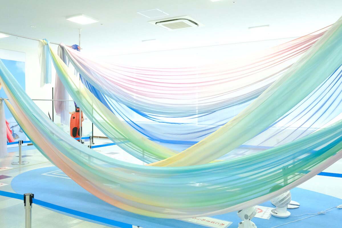 ドラマでも登場する布