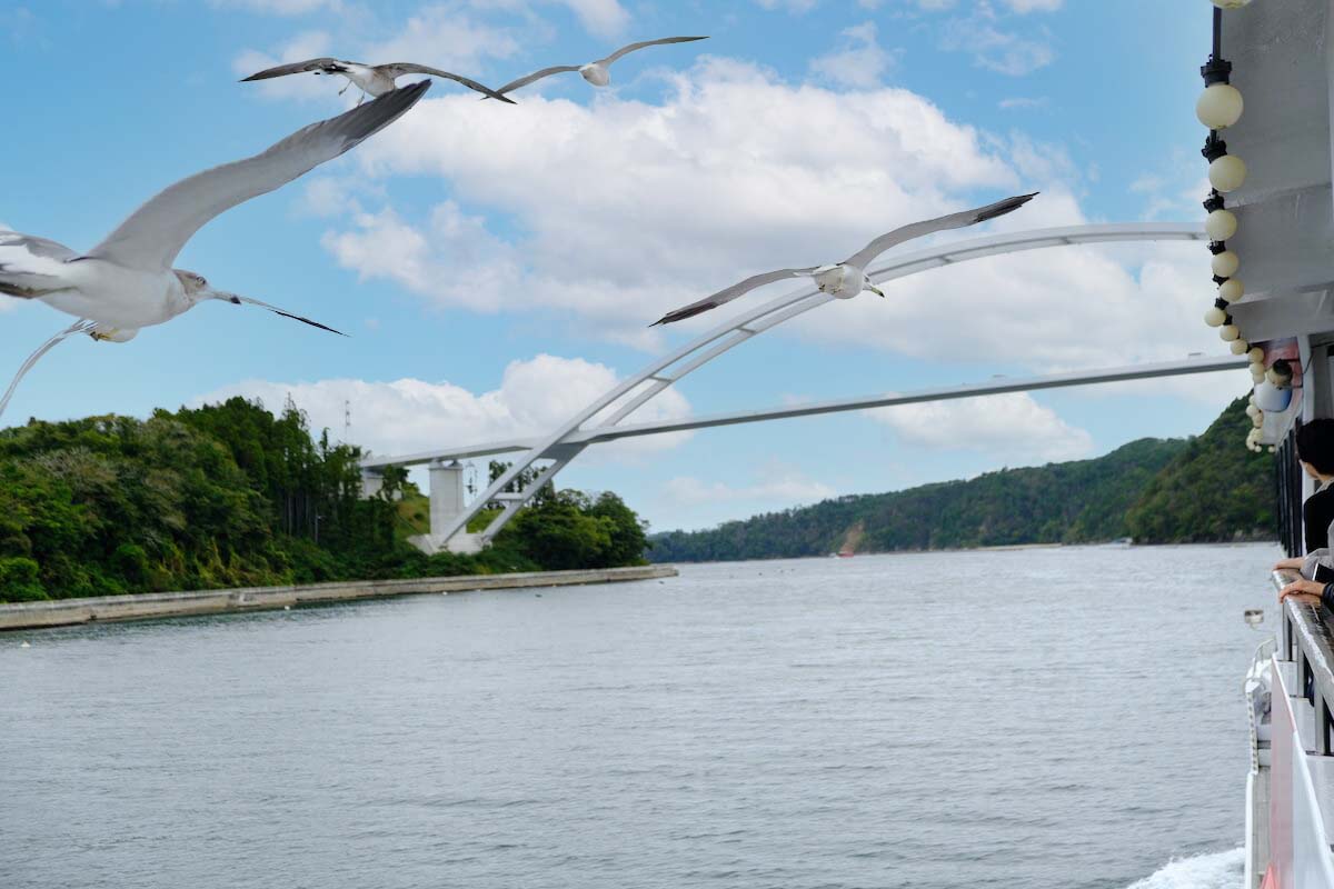 気仙沼大島大橋も通る