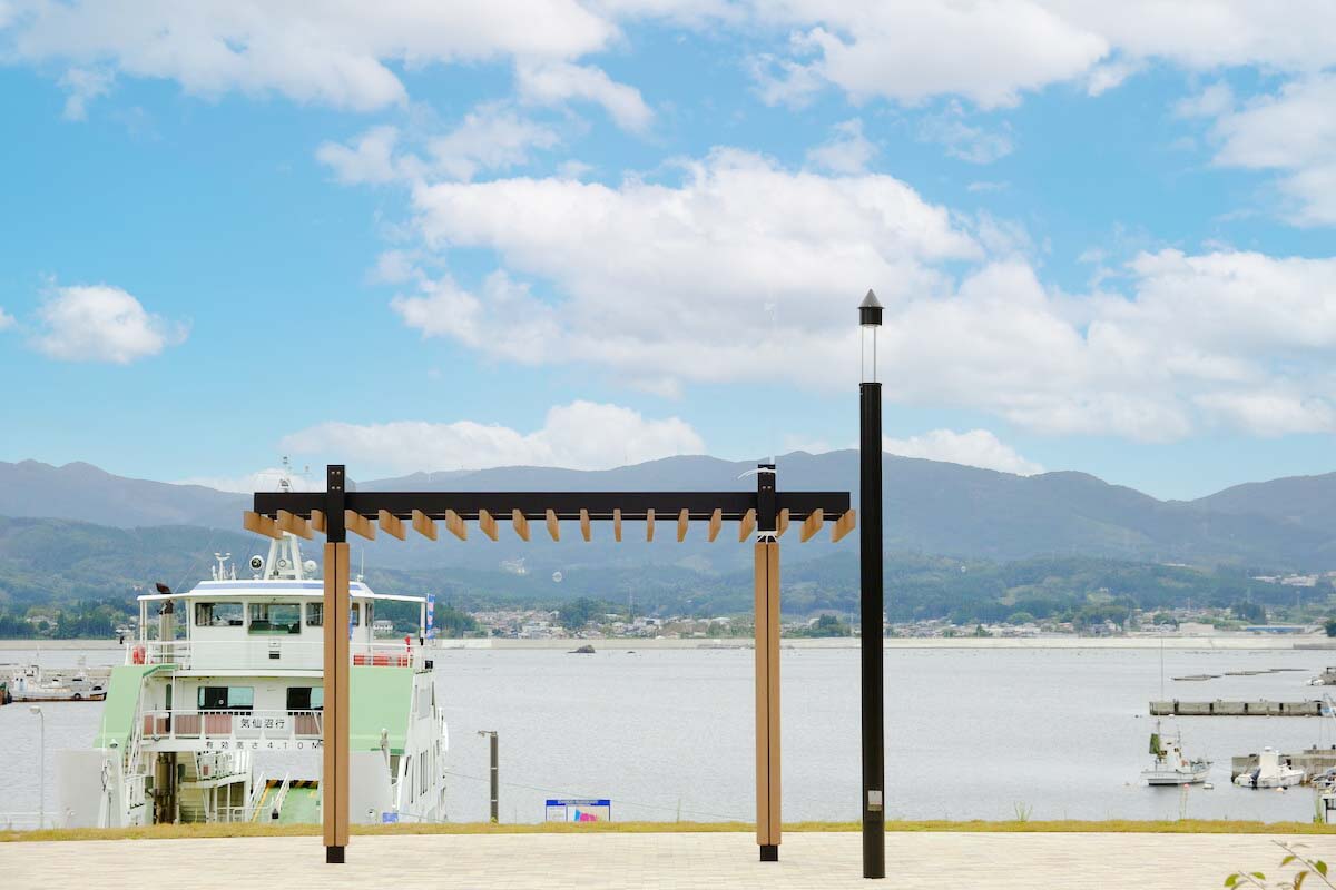 浦の浜漁港にあるウェルカムターミナル