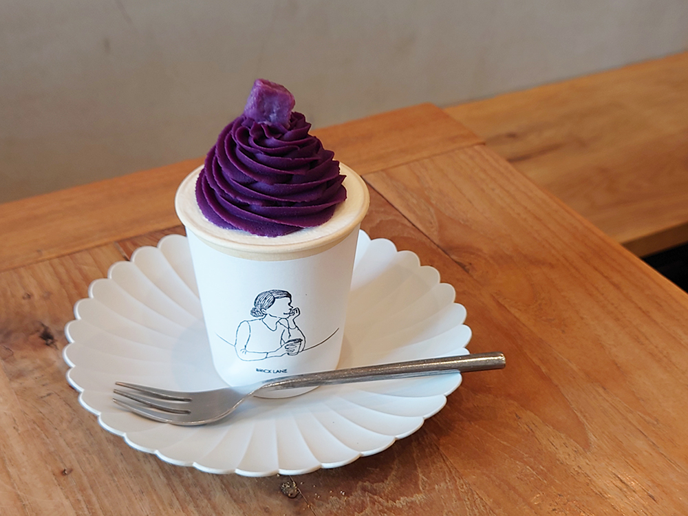 「紫芋のモンブラン」720円