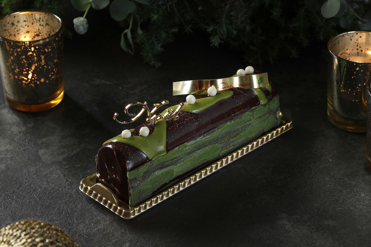 プティノエルコレクションの新作「抹茶とチョコレートのノエル」3200円