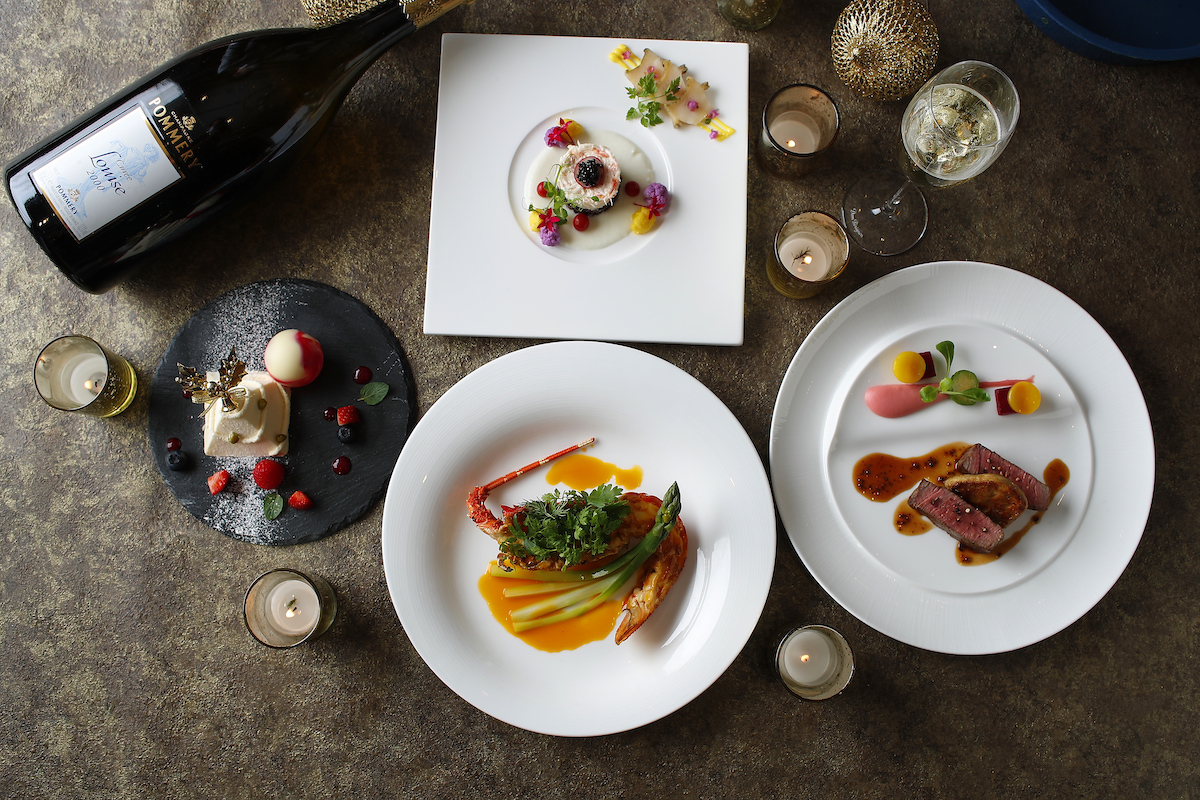 フレンチレストラン「ビクターズ」のクリスマスディナーのイメージ