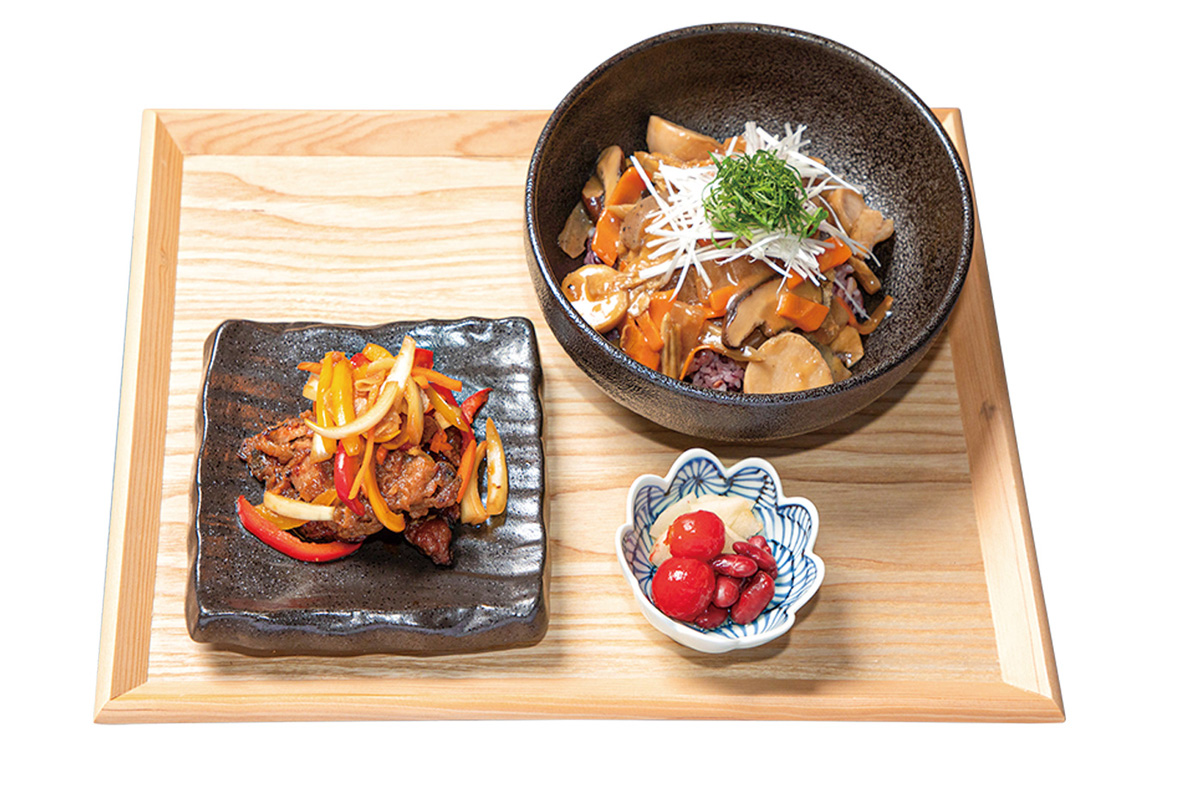 福島県「トロピカル鰹の揚げびたし定食」980円