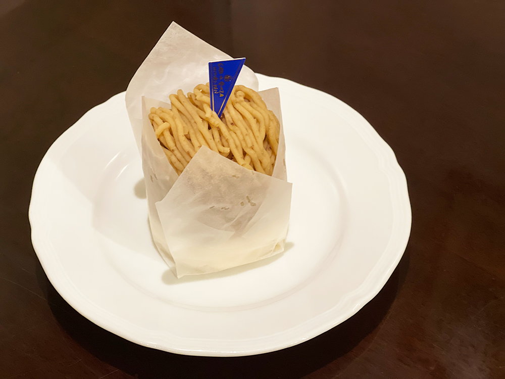 「和栗のモンブラン」ドリンク付き 1705円
