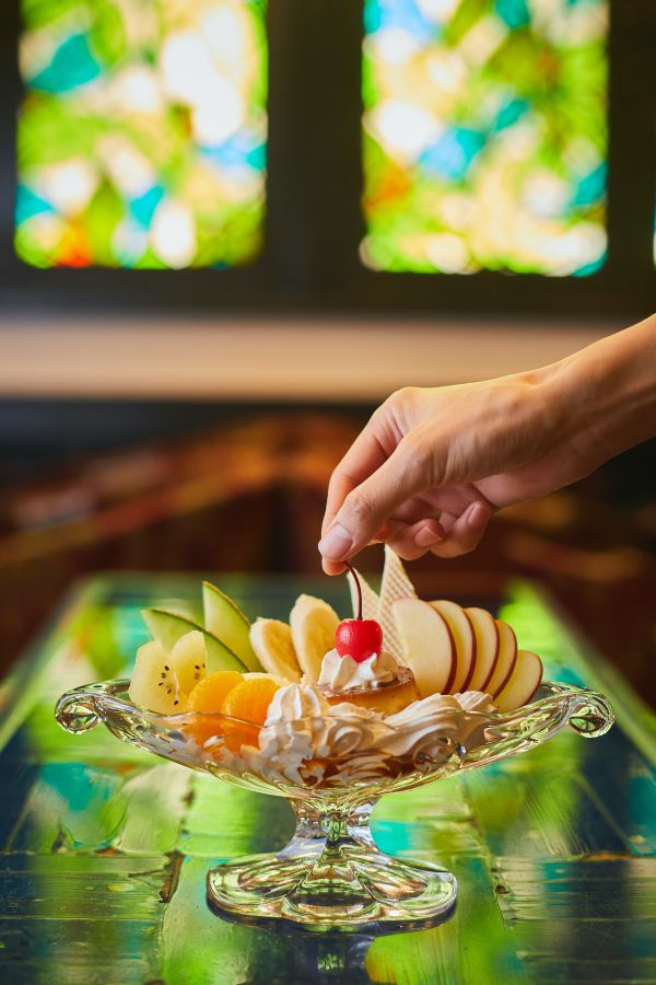 プリンアラモード850円