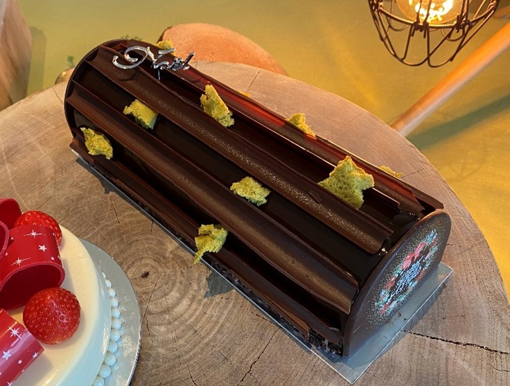 「ブッシュドノエル」23.5cm 6300円(6300円)