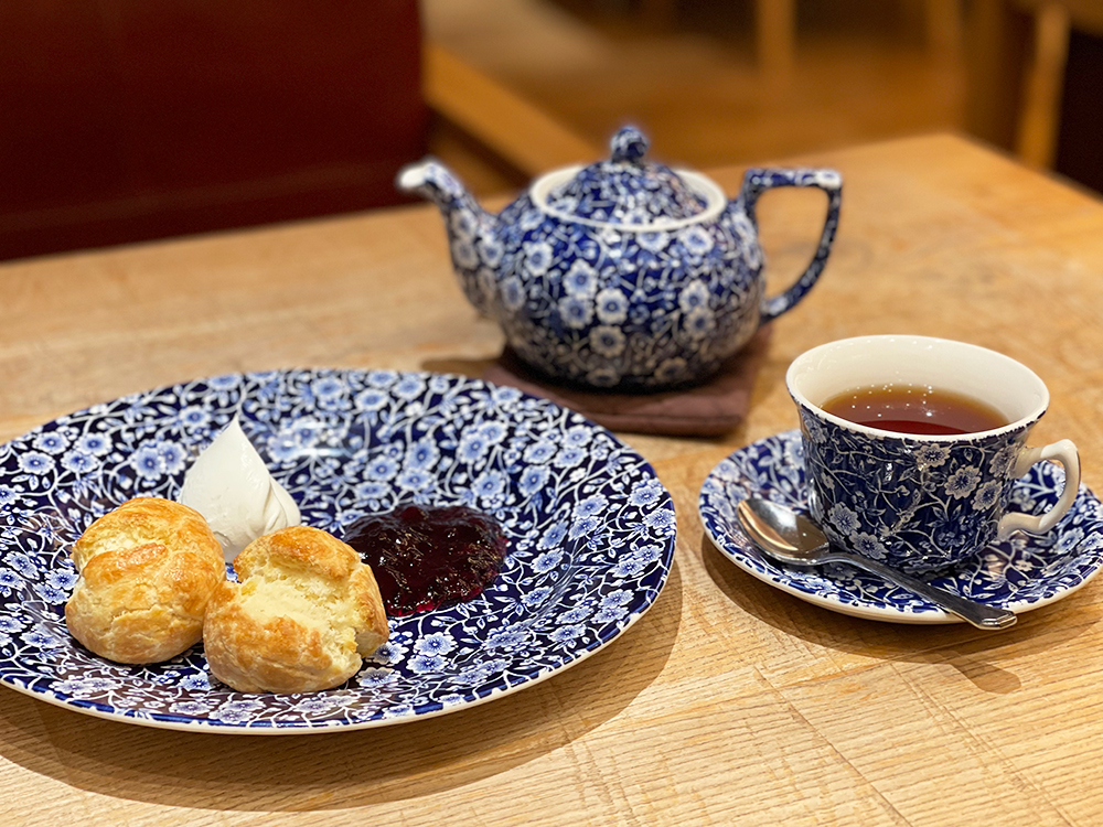 「クリームティーセット」お好みのお茶付き1419円