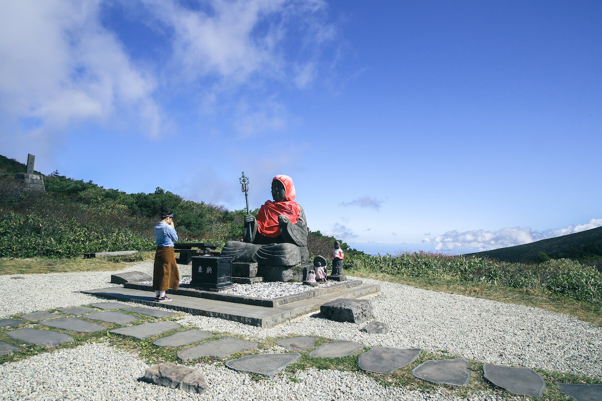 蔵王地蔵尊へお参り