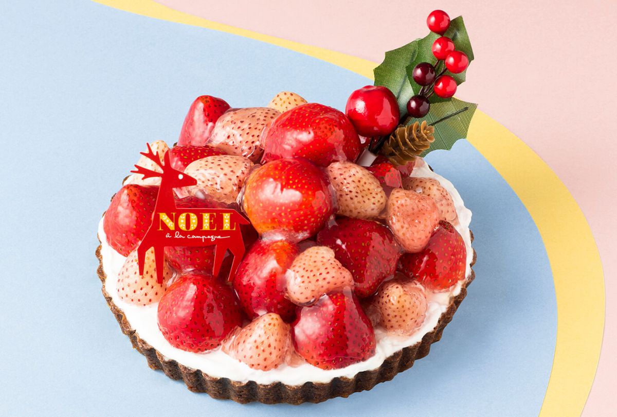 ル ビエ～プロデュイ パー ア ラ カンパニュ～「タルト オ フレーズ スペシャル」（エキュート東京） 5号：直径15cm 8964円 ※数量限定販売