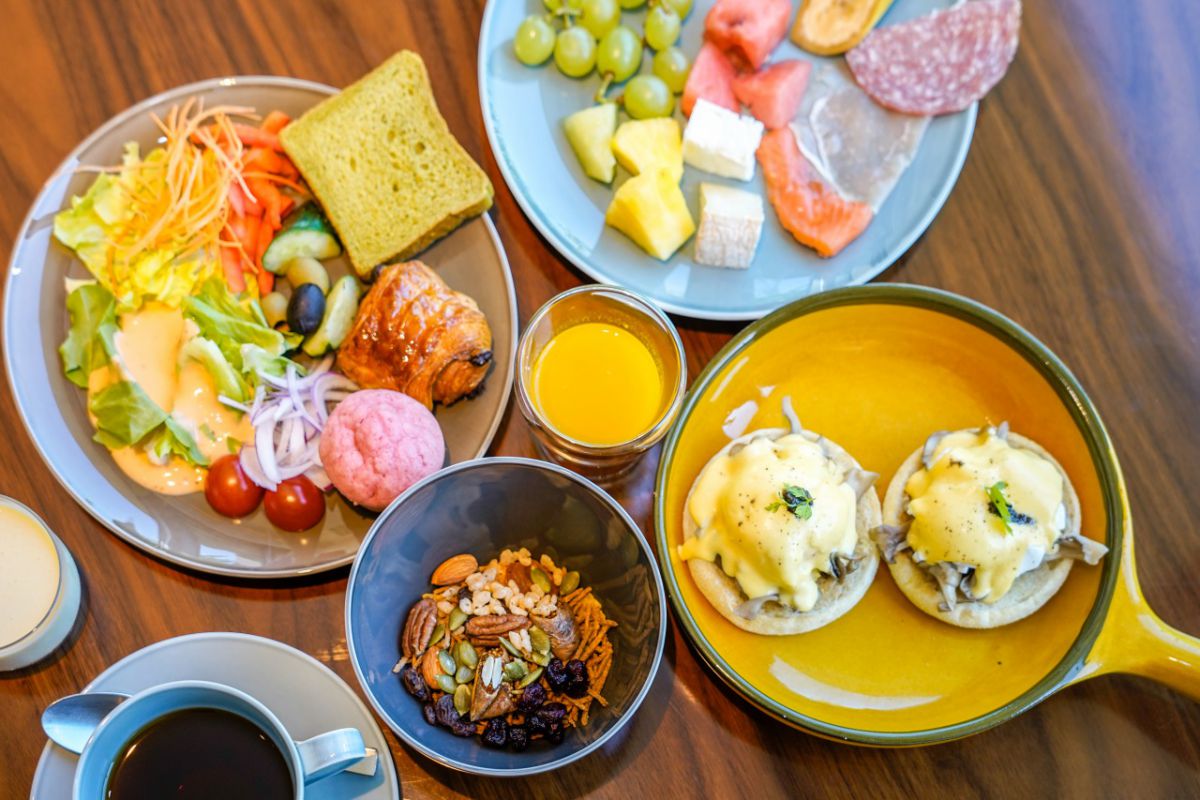 「エッグベネディクトセット」