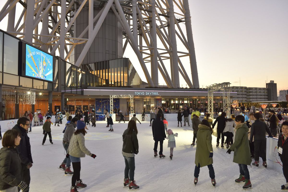 アイススケートリンク（過去の様子）