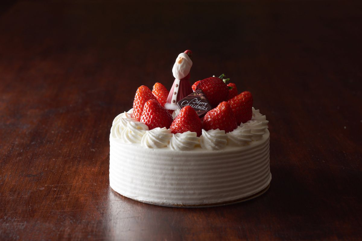 「クリスマスショートケーキ」(直径15cm)5800円 ※販売予定数200個、要予約