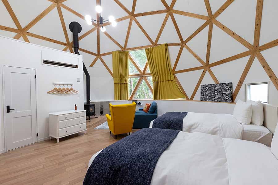 直径8mのドーム内観