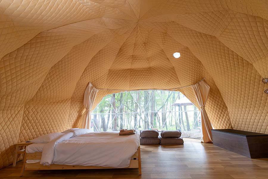 フォレストビューテラスの内観