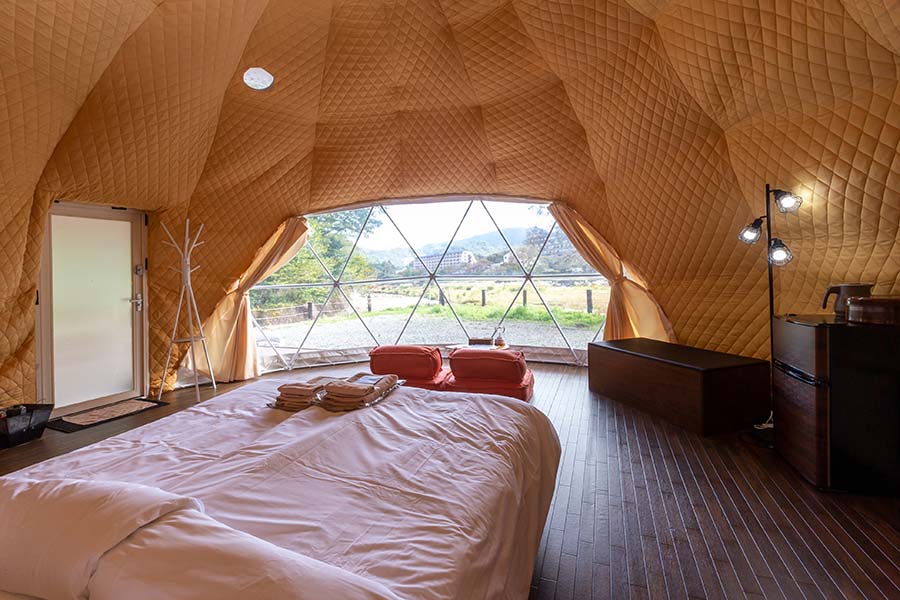 リバーサイドビューテラスの内観