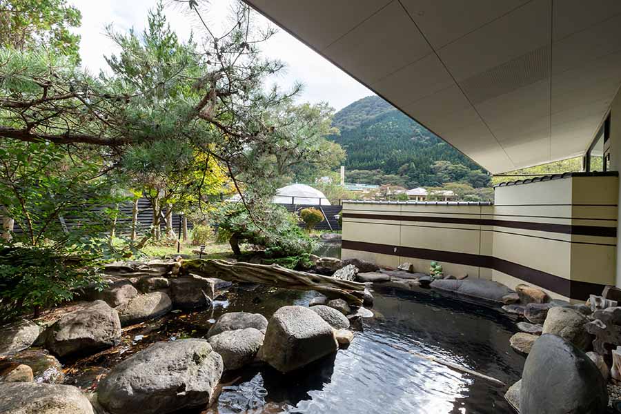 女湯の露天風呂