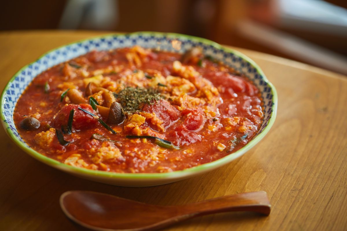 藩茄炒蛋（台湾風野菜のたまごとじ）750円